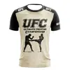 Camiseta Deportiva 2026, UFC, Boxeo y Lucha Libre Impresión 3D, Cuello Redondo, Casual, Transpirable, Secado Rápido