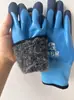 Luvas de trabalho de inverno em cashmere, espessas, forradas com fleece, impermeáveis, à prova de frio, quentes, aquecimento, antiderrapantes, resistentes ao desgaste, atacado de fábrica