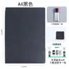 Caderno de Quadro Branco Apagável de Couro Atacado Bloco de Notas de Escritório Casa Estudante Quadro de Rascunho para Ensino Bloco de Notas Apagável