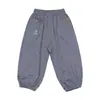 Neza [Camino de Estrella de Ruta] Pantalones Anti-Mosquitos para Niños y Niñas Estilo Delgado de Verano Pantalones Casuales para Niños Pantalones Rayados Clase A