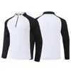 Top de Color Sólido con Cuello Alto y Mangas Largas para Entrenamiento Fitness con Forro Polar para Calidez, Personalizable