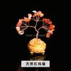 Mini cornucopia de grava de cristal natural, joyería Jingdian, árbol de la fortuna, adornos creativos de cristal para el hogar y la oficina, venta al por mayor