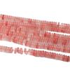 2x6mm Ágata Natural Cristal Aventurina Cuentas Espaciadoras Cuentas Espaciadoras Ábaco Al por Mayor Pulsera Trenzada DIY Accesorios para Joyería