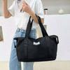 Bolsa de Viagem Casual Leve, Trolley Moderno, Bolsa de Bagagem Estilo Ins de Grande Capacidade, Bolsa Esportiva de Fitness com Separação Seco e Molhado