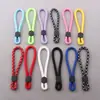 Cordón para muñeca de muñeca, llavero ajustable, correa de muñeca universal para bolsos y fundas de teléfono, correa de dedo multicolor