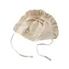 Gorro de Bebé de Primavera con Lazo para Niñas con Encaje Fruncido Gorro Protector para los Oídos para Bebés, Gorro Turbante Simple Vintage