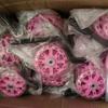 Bicicleta para niños rueda auxiliar flash 12 pulgadas 14 pulgadas 16 pulgadas 18 pulgadas 20 pulgadas cochecito soporte de rueda auxiliar de cinco agujeros ajustable