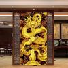 Novo dragão dourado totalmente cravejado de diamantes Xianglong Pintura de diamantes ponto cruz de diamante fabricantes uma geração de cabelo