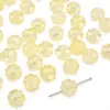Flor de Cerezo de Cristal Trébol de Cuatro Hojas DIY Hecho a Mano Autodiseñado Accesorios de Cuentas Cuentas Pendientes Pasador Accesorios para Cordón Material