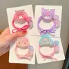 Cuerda para el pelo de dibujos animados linda Sanrio Anillo para el pelo Duradero Sin daño Tendones de goma para niños Cuerda para coleta de niña Accesorios para el pelo