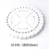 Herramientas de Tejer DIY Placa Redonda Tejedora Placa Fijadora Enrolladora Pulsera Placa de Tejido de Nudo Chino Artefacto Tejido a Mano