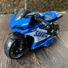 Novo Modelo de Motocicleta de Liga com Puxada Ornamentos Mini Simulação Corrida Transfronteiriça Brinquedo Pingente de Chaveiro Aderência