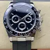 Reloj para Hombre Rolex Daytona Serie 40mm Multifuncional Cronógrafo Incrustado de Diamantes Mecánico Totalmente Automático Aliexpress