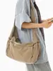 Bolsa de Lona Nueva de Verano Yuezhi 2026, Bolso Cruzado de Gama Alta con Gran Capacidad para Viajes Diarios y Deportes, Versátil Bolso Dumpling