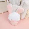 Coelhinho Anjo Fofo Toalha de Conforto Saco de Feijão Pelúcia Pingente Item Adorável de Cura Decoração de Bolsa Presente para Crianças