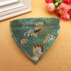Toalla triangular para mascotas hecha a mano toalla babero para perros estilo japonés para gatos bufanda estilo japonés bufanda cuadrada accesorios suministros para mascotas transfronterizo