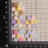 Accesorios de resina con purpurina de flor de huevo hechos a mano creativos pegamento de crema DIY cuerda para el pelo accesorios para el cabello vaso de agua funda de teléfono móvil pegatina