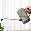Regadera multifuncional de pico largo para uso doméstico, regadera transparente para jardinería, para regar flores y plantas en maceta, regadera rociadora de gran capacidad