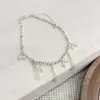 Livro Vermelho Pequeno Taobao Explosões Senso de Design Prata Quebrada Pérola Franja Estrela do Mar Pulseira Doce Luxo Leve Nicho Alto Senso