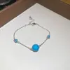 Nuevo Artículo de Venta Caliente Transfronterizo: Pulsera Compacta, Delicada, Dulce, Redonda, Moderna, Sencilla, Fresca, Elegante, Creativa, Versátil, Lujo Ligero
