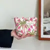 Nueva Bolsa de Cosméticos Retro con Flor en Relieve de Alta Calidad Bolsa para Guardar Monedas de Gran Capacidad Bolsa Interior Bolso de Mano Portátil