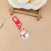Llavero de casa de Navidad de dibujos animados, lindo regalo de Papá Noel, colgante para mochila, accesorio, regalo para mejores amigos