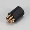 Conector Impermeável para Veículo Elétrico M10 9 Pinos Macho e Fêmea Plugue Impermeável 3+6 Cabeça de Motor Conector de Nove Pinos para Veículo Elétrico