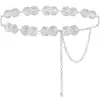 Cadena de Cintura de Metal Transfronteriza para Mujer, Accesorio de Cintura de Estrella de Mar Moderno y Versátil para Combinar con Vestidos, Venta Directa de Fábrica de Moda