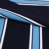 Processamento de malha de jersey personalizada com 80 listras duplas para primavera e verão, tecido de negócios, algodão tricotado, tecido liso