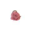 Elegante Pasador de Camelia de Satín, Accesorio Femenino para Cola de Caballo Baja y Semirecogido, Pinza Sencilla para el Cabello, Tocado de Flor para el Cabello