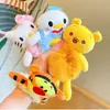 Nuevo Anillo para el Cabello de Peluche Tridimensional de Dibujos Animados de Otoño para Niños, Lazo para la Parte Posterior de la Cabeza, Bola, Accesorios para el Cabello de Gato, Cuerda para el Cabello para Mujeres