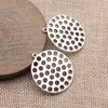 28X25Mm/33X30Mm Pingente Redondo Multicor com Vários Furos Acessórios Atacado Materiais de Acessórios DIY
