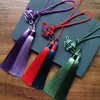 Nudo Chino Borlas de Doble Color, Borlas Bicolor para Colgar en el Coche, Accesorios de Ropa, Amuletos de Cuero, Gran Cantidad, Excelente Precio, Borlas
