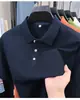 [Várias Cores Disponíveis] Camiseta Polo Masculina de Manga Curta Verão Nova Casual de Negócios Gola Polo Top de Algodão