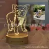 Desenho Retrato Transfronteiriço Luz Noturna 3D Dia dos Namorados Foto Animal de Estimação Publicidade de Empresa Presente de Casamento Enfeite de Natal