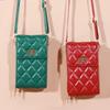 Bolso de mano largo para mujer, cartera para teléfono móvil de gran capacidad, con cierre y cremallera, bandolera pequeña, 2022