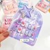 Nuevas Uñas Creativas para Niños Uñas Postizas para Niños Piezas de Pasta para Uñas Marinas En Caja con Taladro Uñas Postizas