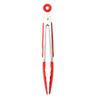 Pinza para alimentos de silicona pinza para barbacoa pinza para hornear pasteles pinza para pan 7 pulgadas 9 pulgadas 12 pulgadas pinza para alimentos de tres piezas