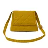 Otoño 2026 Nuevo Estilo Rombo Moda Versátil Simple Casual Elegante Gran Capacidad Bolso de Hombro Cruzado para Viajes Transfronterizo