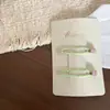 Nuevo Estilo Clip para el Cabello a Cuadros de Diamantes de Colores Clip Lateral Clip para el Flequillo