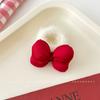Dulce Niña Rojo Cuadros Lazo Cuerda para el Cabello Cuerda para el Cabello de Felpa de Niña Cuerda para el Cabello Correa para el Cabello Bola para el Cabello Accesorios para el Cabello