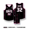 Nueva Uniforme de Baloncesto Jersey de la G League al por Mayor Secado Rápido Juego de Estudiantes Traje Americano Uniforme de Baloncesto para Hombre Impresión