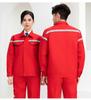 Ropa de trabajo antiestática de primavera y otoño, traje de protección laboral para hombres, ropa de construcción reflectante superior, taller de fábrica, engrosada, resistente al desgaste