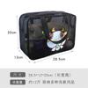 Bolsa de lavagem de malha anti-vazamento Bolsa de banho feminina de grande capacidade Bolsa de banho portátil Cesta de banho de viagem masculina Bolsa de armazenamento para cesta de banho