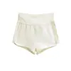 Nuevos Pantalones Cortos Deportivos Ajustados de Verano 2026 para Mujer, Estilo Chica Picante, Color Sólido de Cintura Alta, Sin Costuras, Shorts de Yoga Línea A