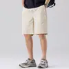 Pantalones Cortos Casuales para Hombre de Verano, Delgados y Holgados, Tallas Grandes, Cintura Elástica, Shorts Deportivos para Correr