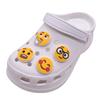 [Tema do Pacote de Expressões] Crocs Flor de Pvc Sapato Macio Fivela Acessórios Fofos Sapatos de Jardim Kit de Fivelas Decorativas DIY