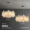 Lustre de cristal de luxo leve, estilo francês para villa com 6 luzes, luminária de teto de alta qualidade para quarto principal, luminária de sala de estar, ferro, outros materiais não especificados