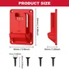 Ferramenta elétrica de parede suporte fixo para furadeira elétrica base Makita Dewei Milwaukee Ridgid Bosch especial h