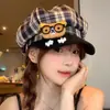 Gorro plisado de nube para mujer 2026 versión coreana sombrero octagonal para circunferencia de cabeza grande, hace que la cara se vea más pequeña, boina de nicho moderna y única